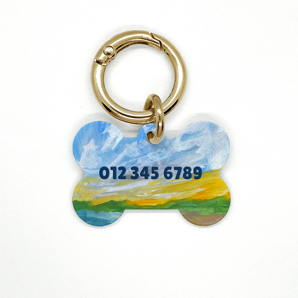 Beach Pet ID Tag