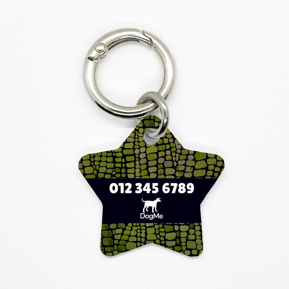 Crocodile Pet ID Tag - DogMe