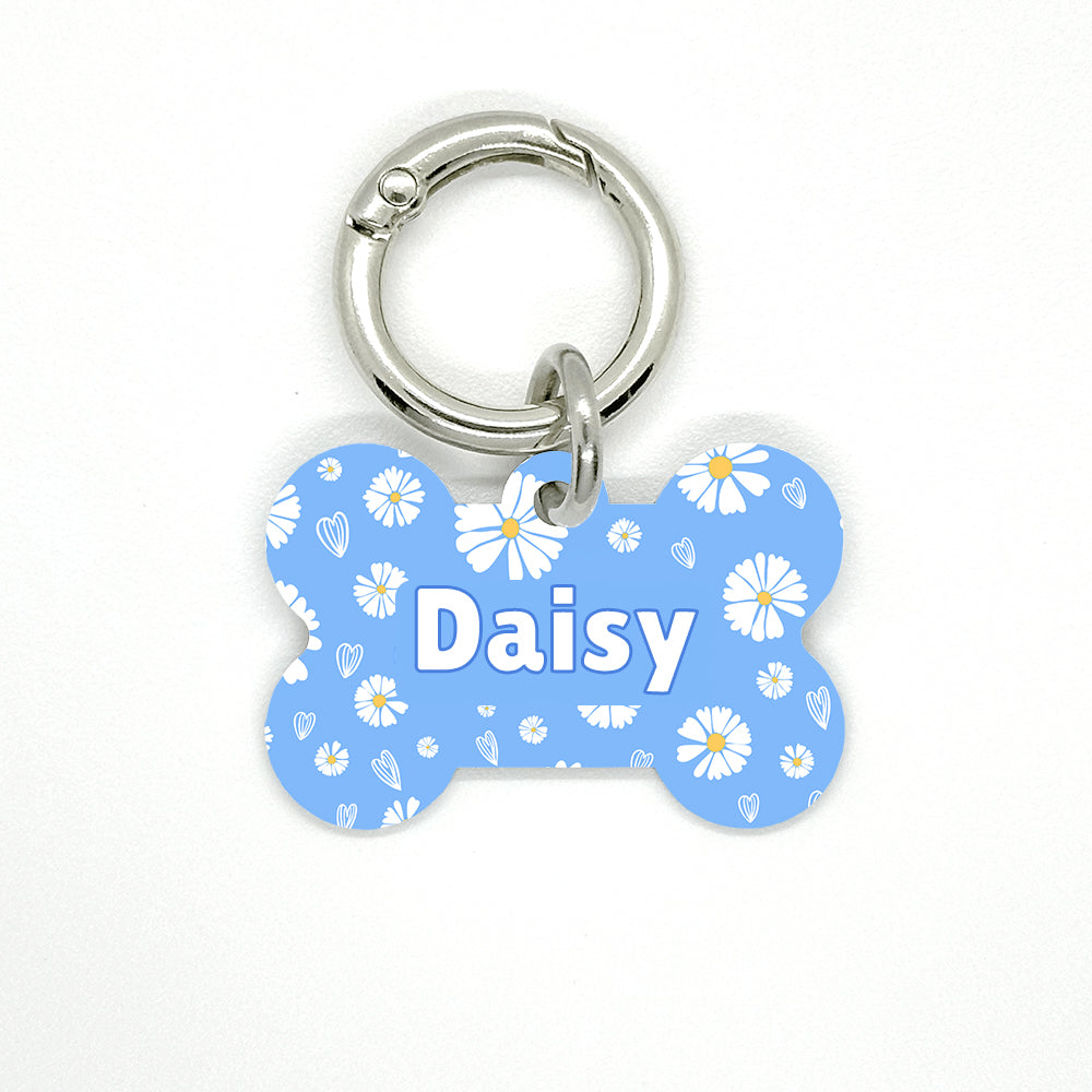 Blue Daisy Pet ID Tag - DogMe