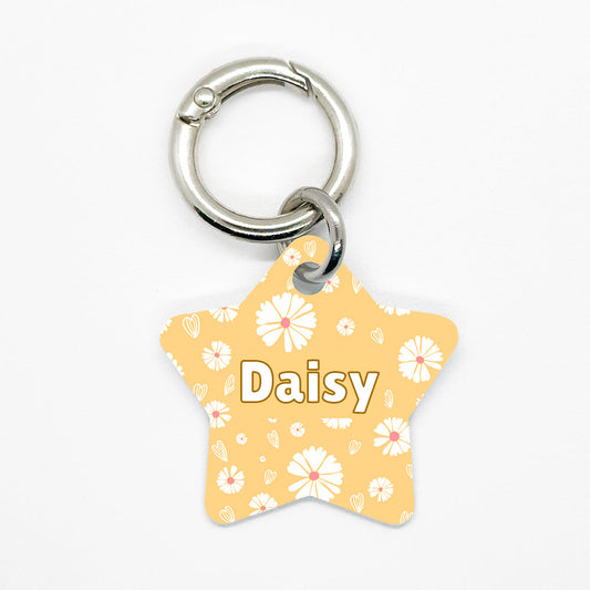 Yellow Daisy Pet ID Tag - DogMe