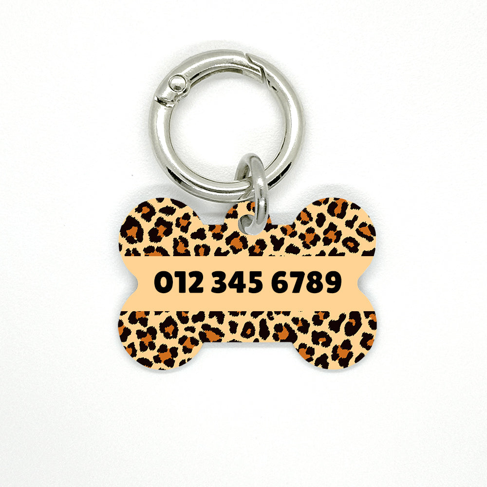 Leopard Pet ID Tag - DogMe