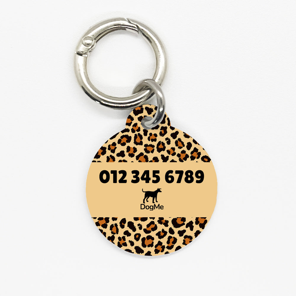 Leopard Pet ID Tag - DogMe