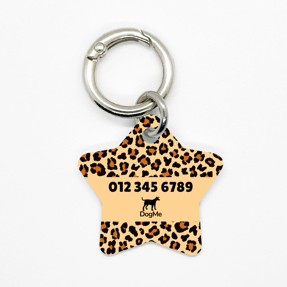 Leopard Pet ID Tag - DogMe