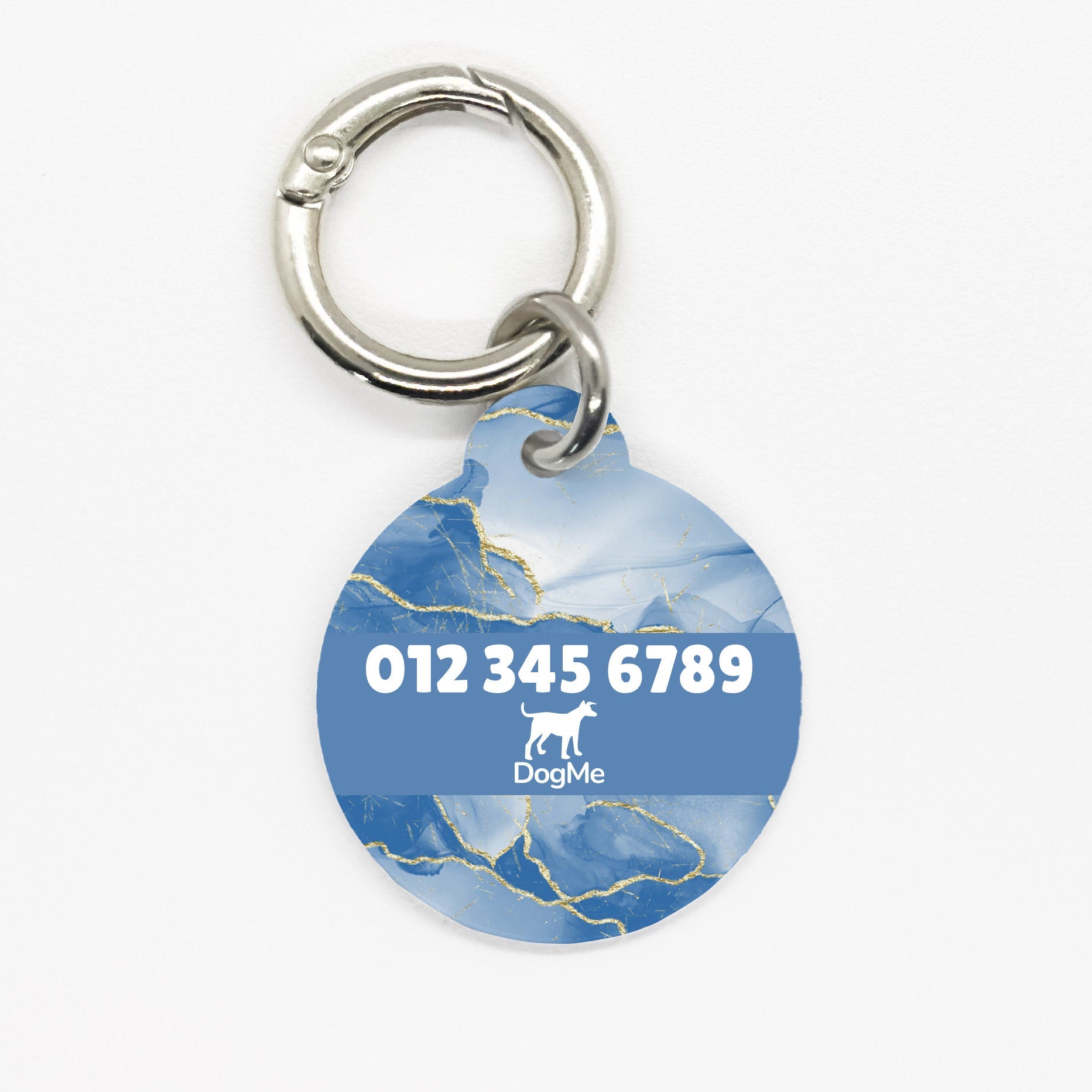Blue Marble Pet ID Tag - DogMe