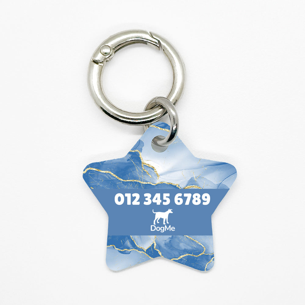 Blue Marble Pet ID Tag - DogMe