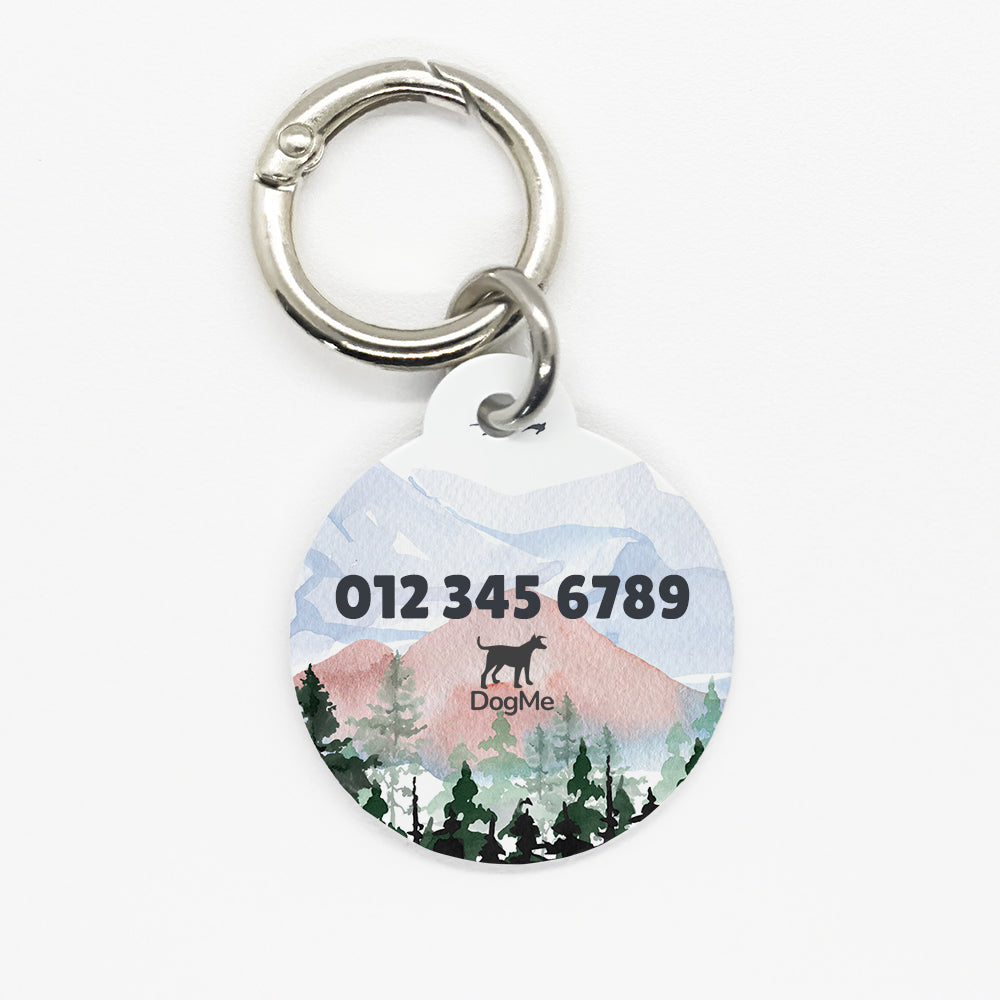 Mountain Pet ID Tag - DogMe