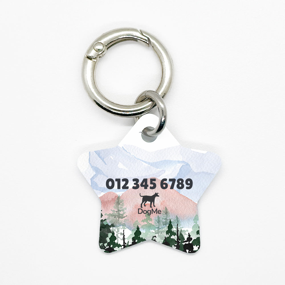 Mountain Pet ID Tag - DogMe