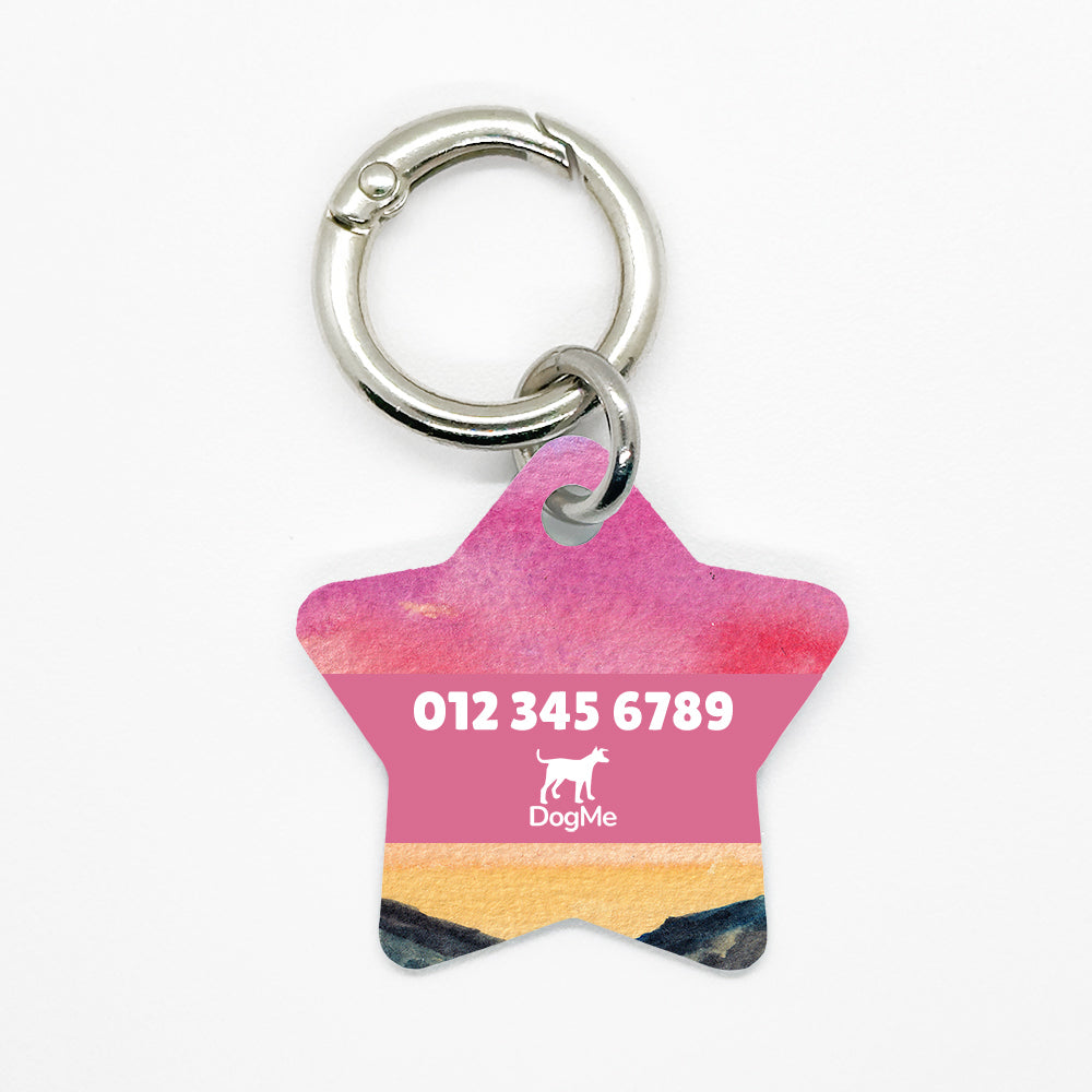 Sunset Pet ID Tag - DogMe