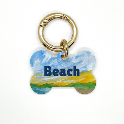 Beach Pet ID Tag