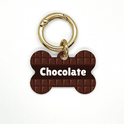 Chocolate Pet ID Tag