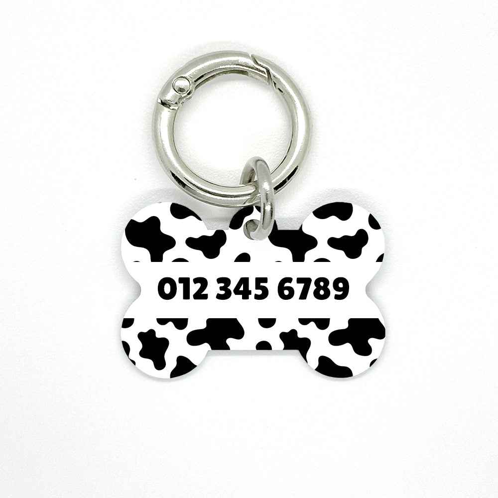 Cow Pet ID Tag - DogMe