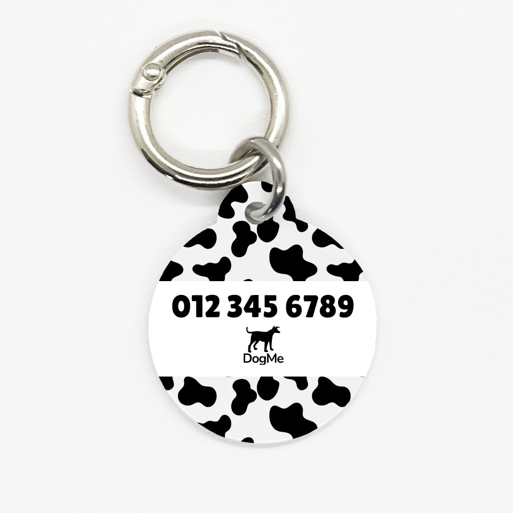 Cow Pet ID Tag - DogMe