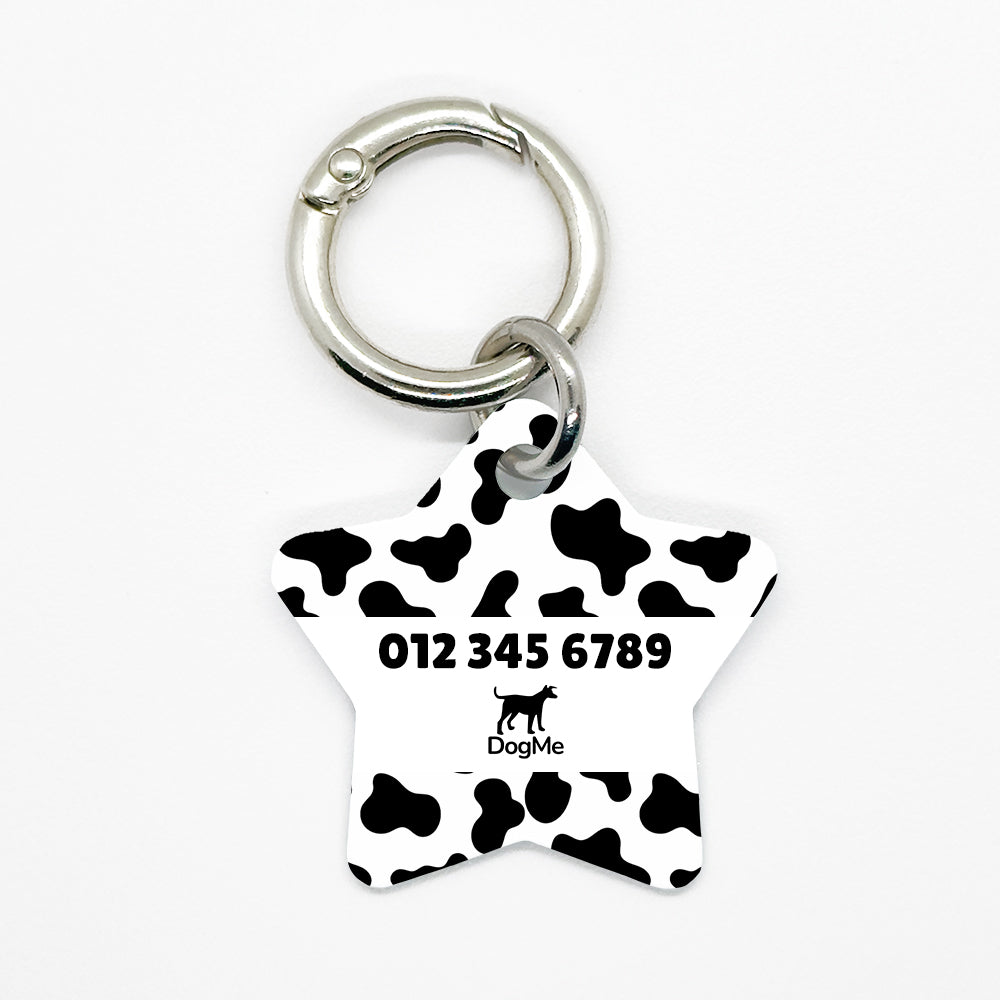 Cow Pet ID Tag - DogMe