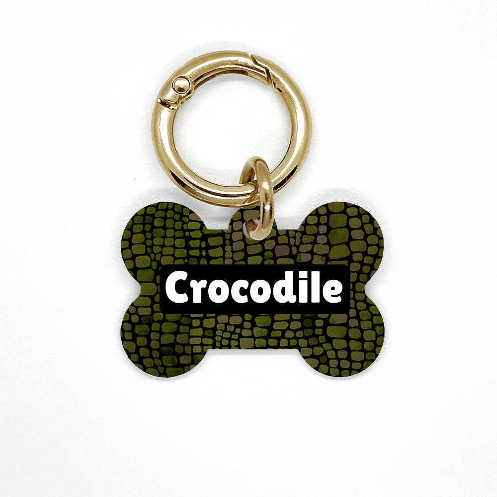 Crocodile Pet ID Tag