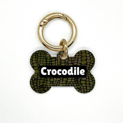 Crocodile Pet ID Tag