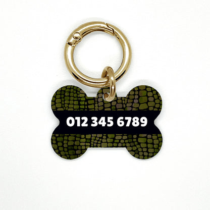 Crocodile Pet ID Tag