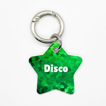 Green Disco Pet ID Tag - DogMe