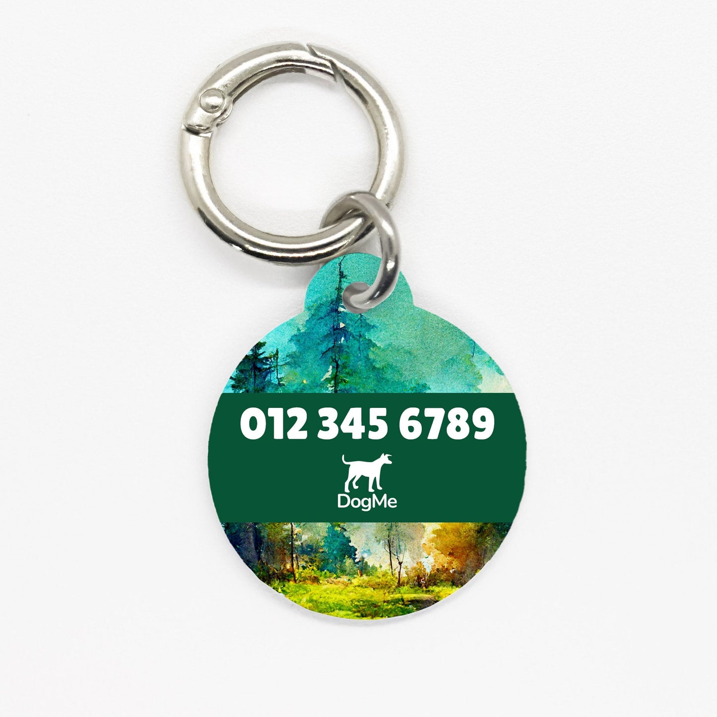 Forest Pet ID Tag - DogMe