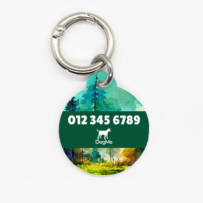 Forest Pet ID Tag - DogMe