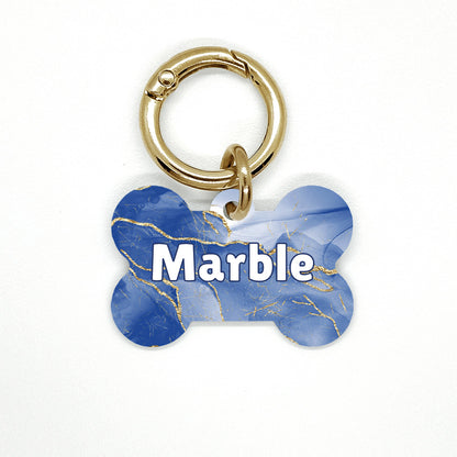 Blue Marble Pet ID Tag