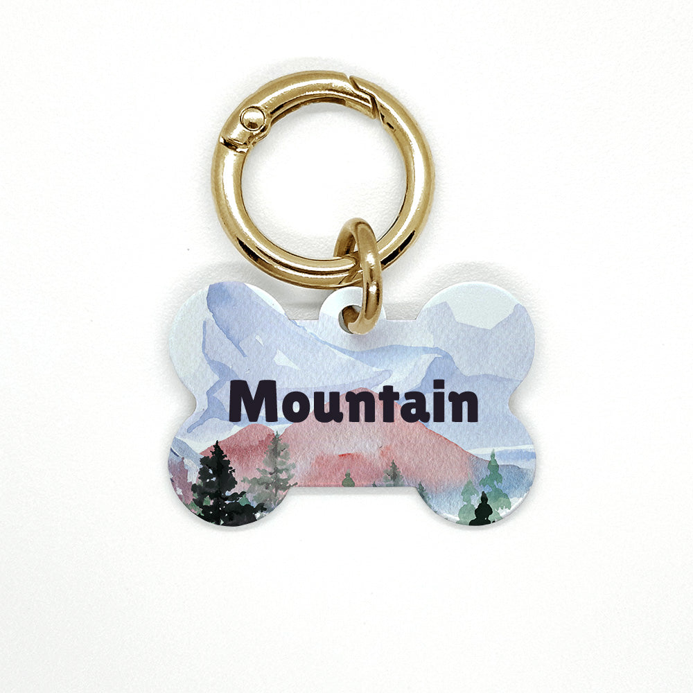 Mountain Pet ID Tag
