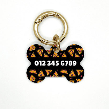 Pizza Pet ID Tag
