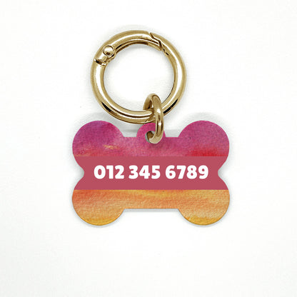 Sunset Pet ID Tag