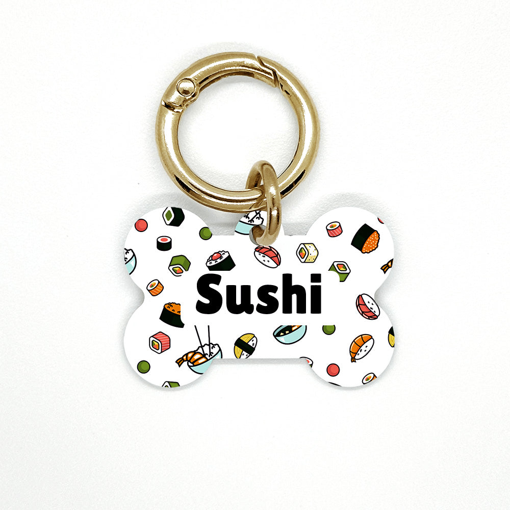 Sushi Pet ID Tag