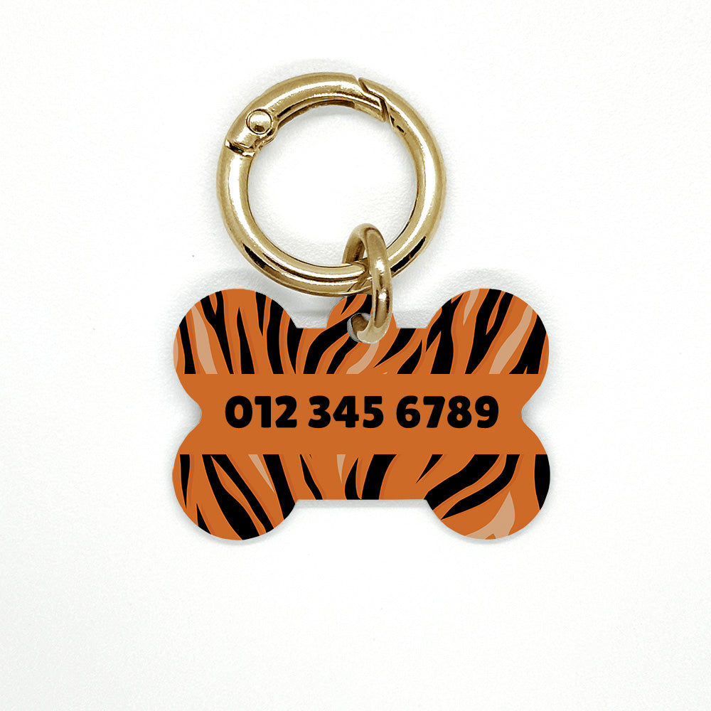 Tiger Pet ID Tag
