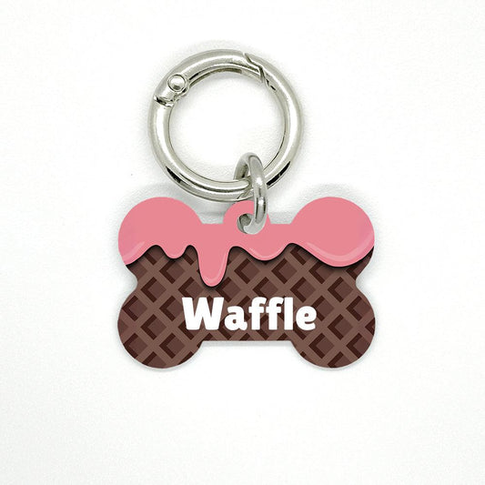 Waffle Pet ID Tag - DogMe