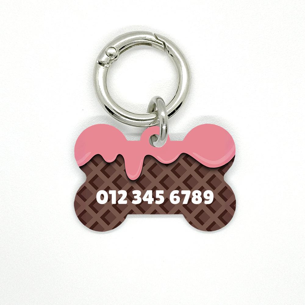 Waffle Pet ID Tag - DogMe